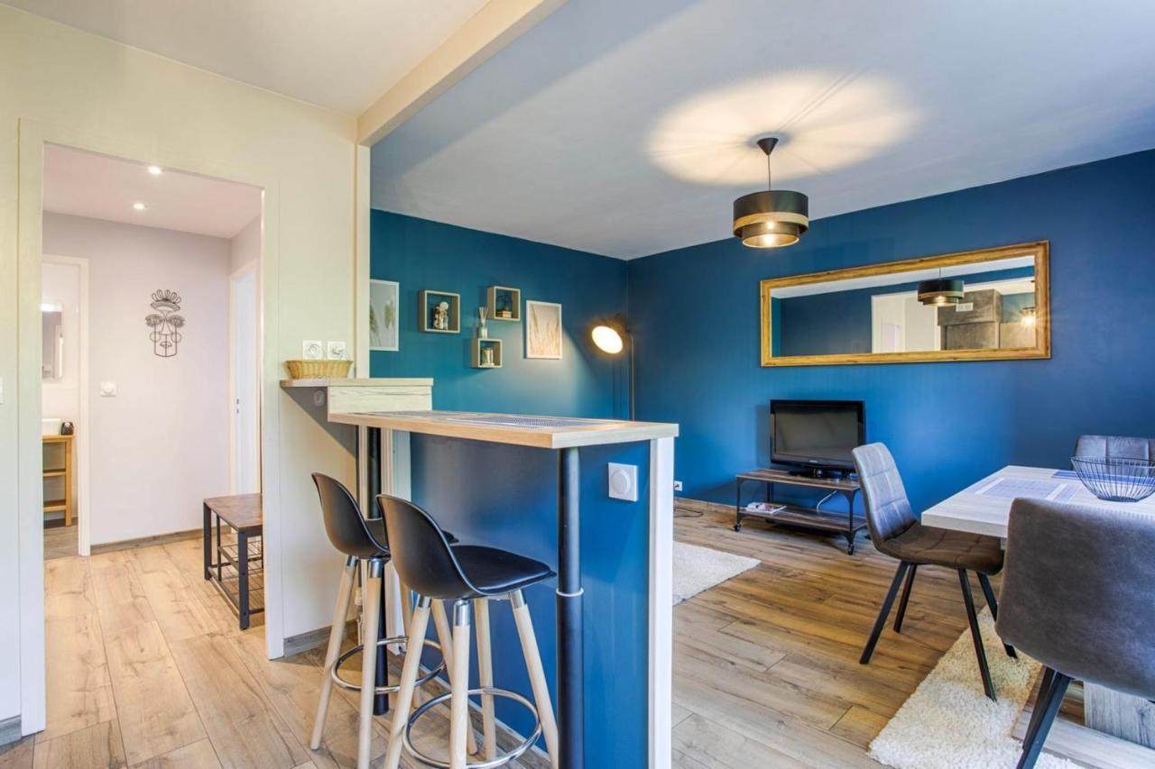 La Casa Azul Private Parking & Orne River Bank Apartment Caen