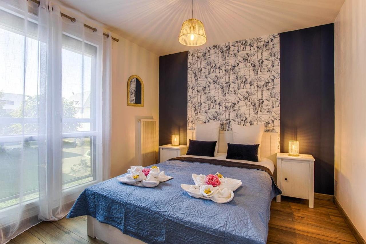 Appartement La Casa Azul Private Parking & Orne River Bank Caen